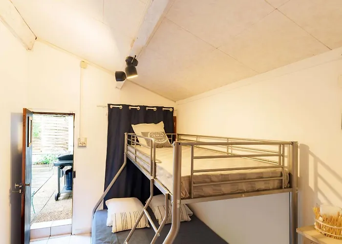 Maison Bourg,6 Personnes Avec Grande Terrasse Classe 1 Etoile Biscarrosse